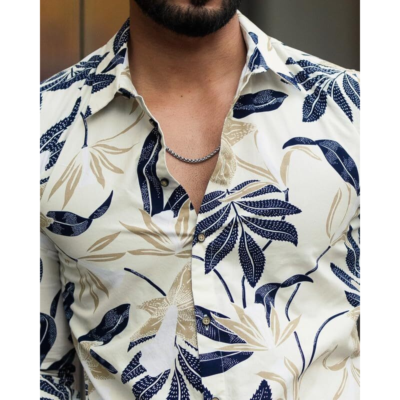 Nosequeen Shirt For Man | Shirts For Men Stylish | Casual Shirts For Men Full Sleeves | Mens Casual Shirt | Full Sleeve Shirt For Men | Shirt Men | Printed Shirt For Man