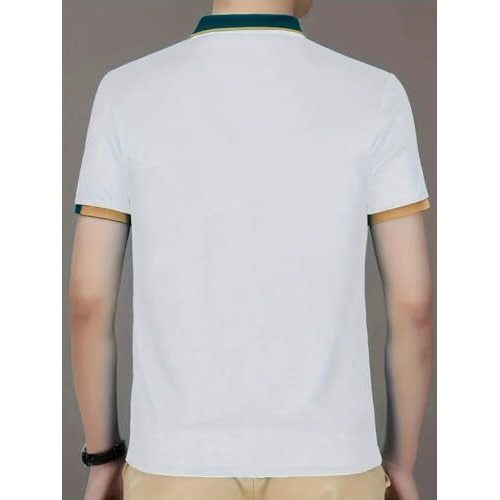 Jvx Men T-Shirt || T-Shirt For Men || Polo T Shirt || T-Shirt (Mrt-212) (In, Alpha, 2Xl, White)