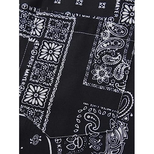 Dhruvi Trendz Mens Rayon Co-Ord Set Regular Fit Nightwear Set (Dt-Ms-6098&Sh183_Black_2Xl)