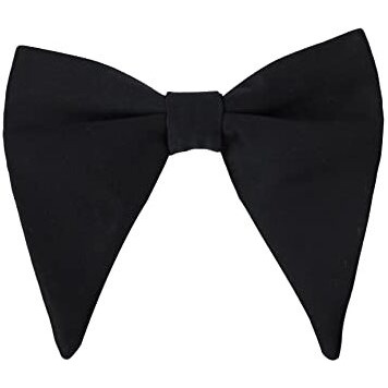 Kavove Solid Essentials Black Butterfly Bow Tie