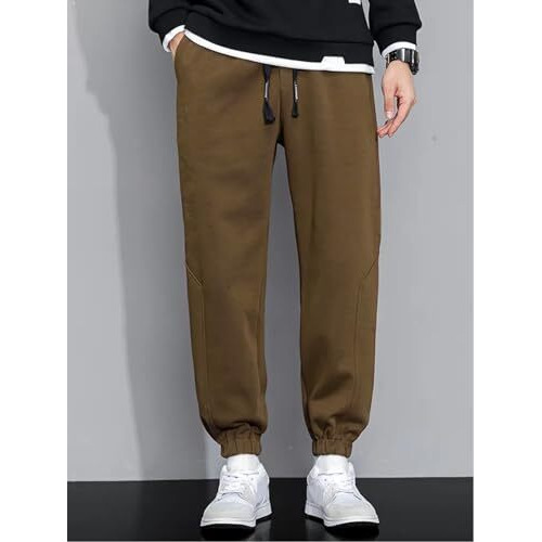 Lymio Track Pant For Men || Regular Fit Men Track Pant (Tp-25-Brown-L)