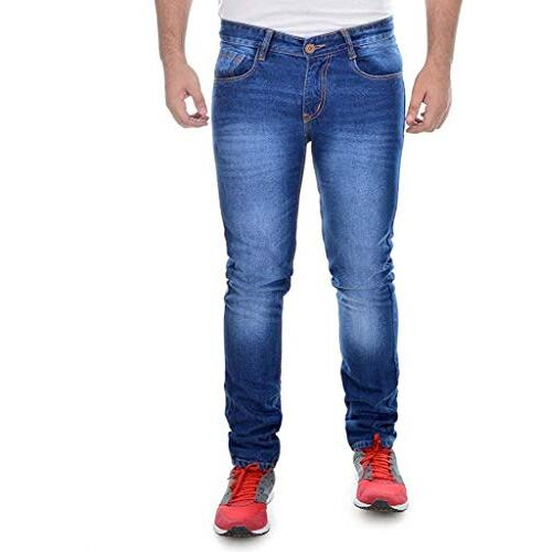 Ben Martin Men's Regular Fit Stretchable 32 Size Dark Blue Cotton Denim Jeans Pant For Men, Jj3-2