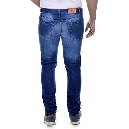 Ben Martin Men's Regular Fit Stretchable 32 Size Dark Blue Cotton Denim Jeans Pant For Men, Jj3-2