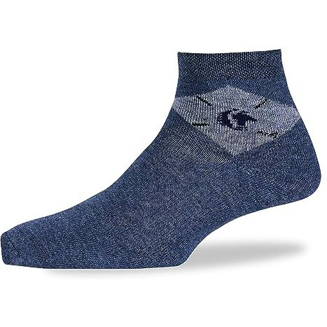 Rc. Royal Class Men's Ankle Woolen Thick Terry Argyle Multicolored Socks (Pack Of 3 Pairs Winter Wear Socks)