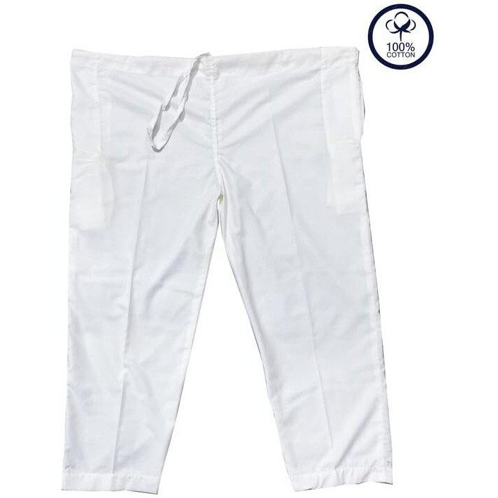 Vtn Men's Pure Cotton Pyjamas/Naade Wala Pajama/Loose Straight Fit Saada Pajama With Pockets & Nadi String Waist (Ctn-Pjm-A-42)