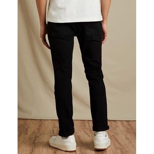Amazon Brand - Symbol Men's Slim Jeans (Ss20-Ns-Sy-Sl01_Jet Black_32W X 32L)