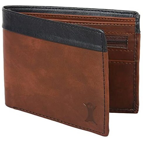 Creature Belt & Wallet Combo For Men Vegan Leather Black & Brown Reversible Belt For Men(Bl-01 Wl-007)
