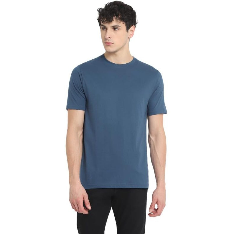 Aventura Outfitters Men's Regular Fit T-Shirts Pack Of 4 (Ao28-Xxl_Caramel, Sailor Blue, Olive & Lt Grey)