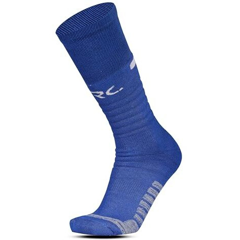 Rc. Royal Class Football Premium Bamboo Cushioned Socks For Men And Women, Knee Length, Anti Odour, Strength & Extra Grip Football/Soccer Socks (Free Size)(Royal Blue)