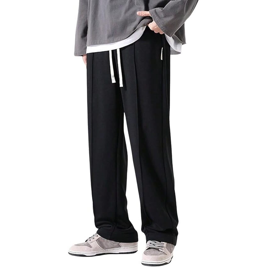 Mack Jonney Regular Trouser Loose Fit | Sports For Men Stylish Track Pant-Mack640419 Black