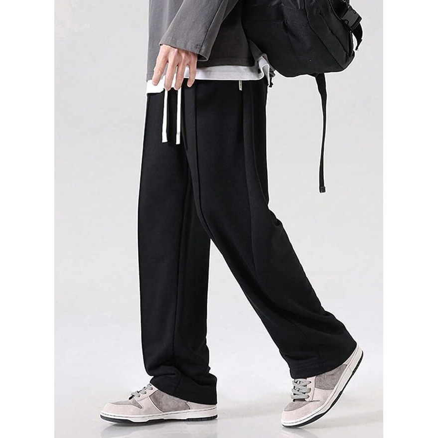 Mack Jonney Regular Trouser Loose Fit | Sports For Men Stylish Track Pant-Mack640419 Black