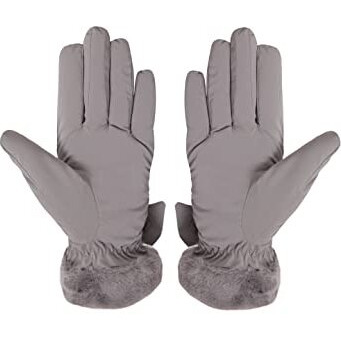 Fabseasons Water Resistant Winter Gloves With Touchscreen Finger For Girls And Women, Fits For 10 Years & Above