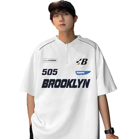 Jump Cuts||Henley Tshirt For Men||Half Sleeve||Regular Fit Tshirt For Men White