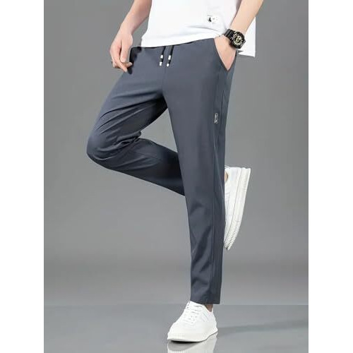 Jvx Track Pant For Men || Trackpants || Mens Track Pant || Trouser For Men || Casual Trouser (Njt-12) (In, Numeric, 34, Grey)