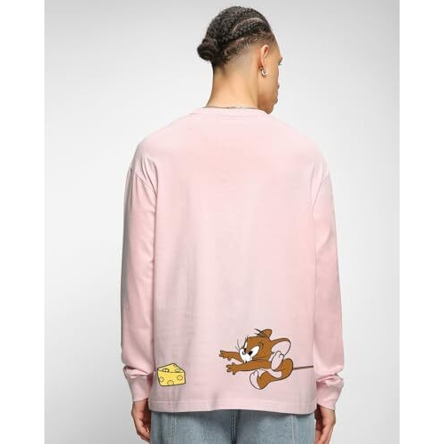 Bewakoof Men T-Shirt 1194063 Pink M