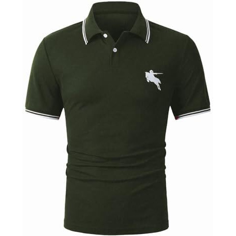 Greciilooks Men's Solid Regular Fit T-Shirt (Gl-Mt-1134_Green Xl)