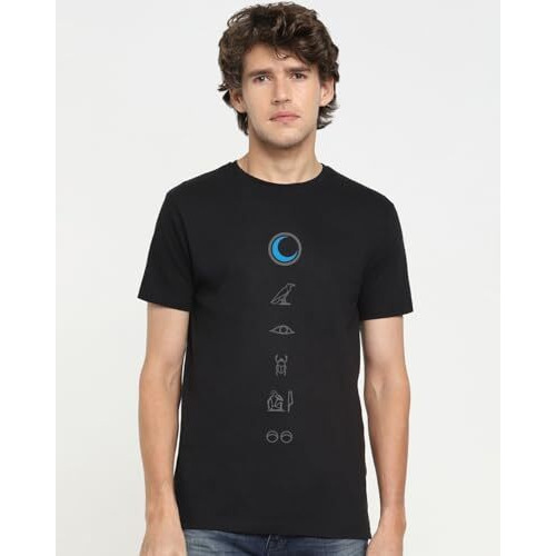Bewakoof Men's Marvel Printed 100% Cotton T-Shirt - Regular Fit, Round Neck, Half Sleeves