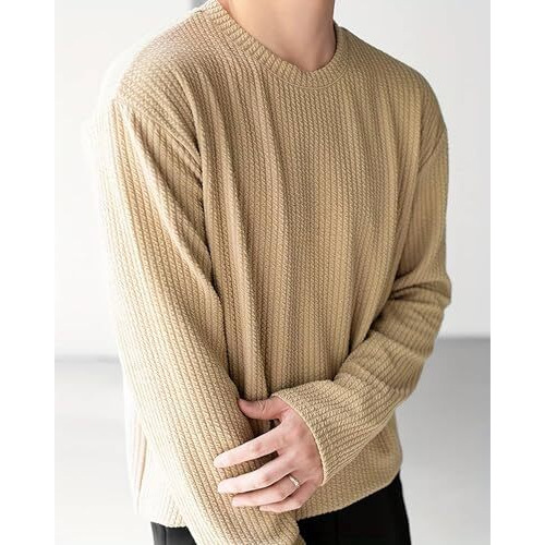 I Enterprise Men's Cotton Bland T Shirt | Round Neck | Full Sleeve | Plain | Combo Pack Of 2 - Regular Fit*T2_Sr94-Sr56*L
