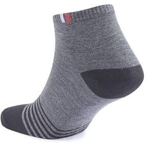 Sjeware Polyester 12 Pairs Stripped Ultra Soft Ankle Length Socks For Men & Women, Multicolor, Pack Of 12, Free Size,102