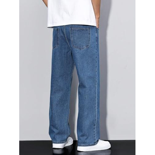 Kotty Men's Vintage Wash With A Modern Twist Faded Jeans(Blue,28)