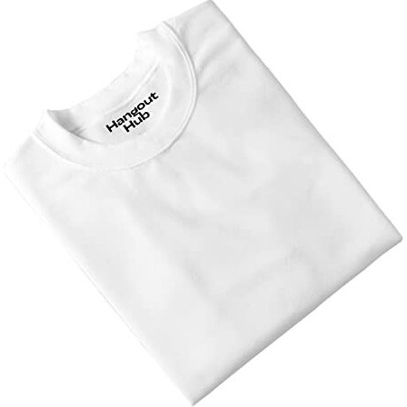 Hangout Hub Men's Round Neck Regular Fit T-Shirt Vacation Mode On (WhiteMen M(38) ) Pack Of 1 Family T-Shirt