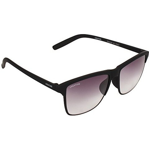Creature Uv Protected Sunglasses For Men/Boys (Lens-Purple||Frame-Black||Size-Regular||Doit-001)