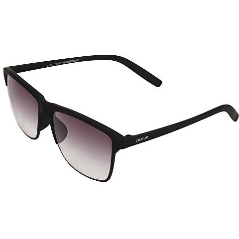 Creature Uv Protected Sunglasses For Men/Boys (Lens-Purple||Frame-Black||Size-Regular||Doit-001)