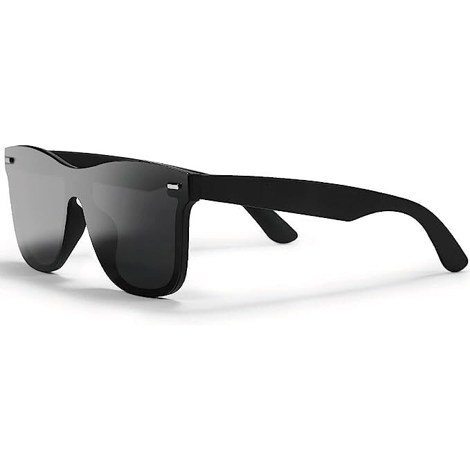 Black Jones Square Dark Black Sunglasses For Men Women 100% Uv Protection Glass For Men Outward Adventure Driving Glasses Diwali