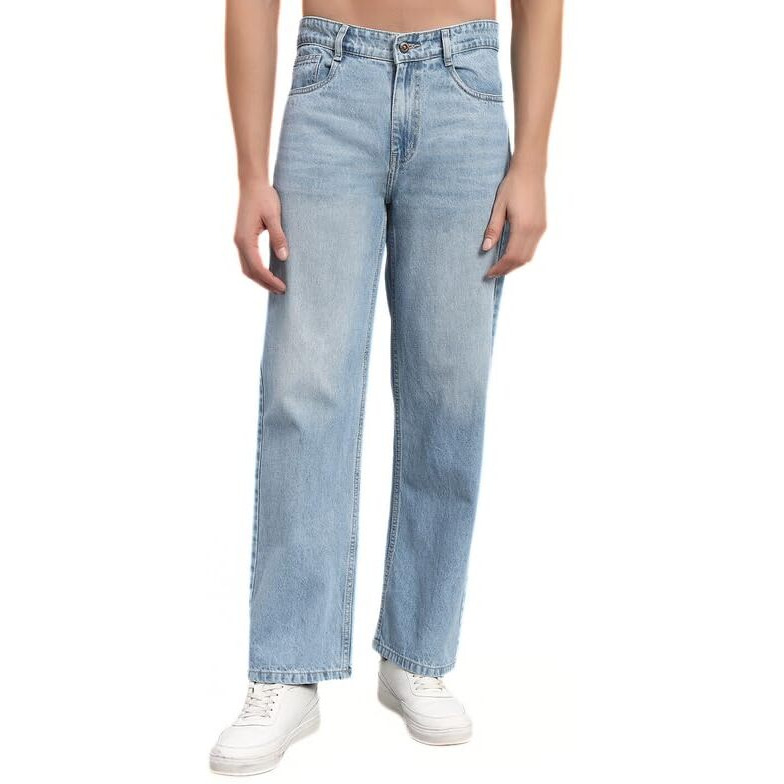 Steple Denims Men's Regular Jeans (Jlc-Lbsmnj_Light Blue