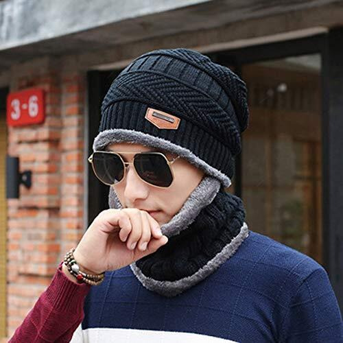 Adbucks Unisex Wool, Casual Style Acrylic Cap (New_Fur_Cap_Black_Free Size)
