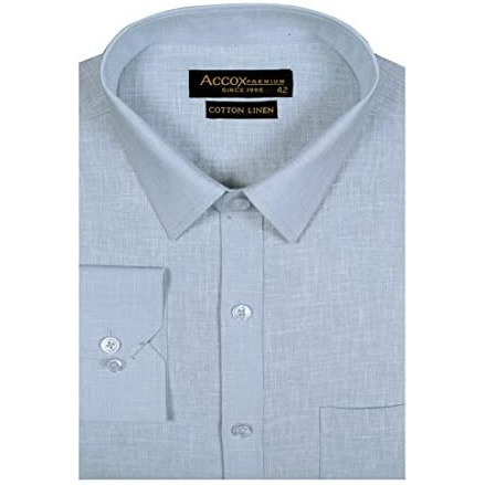 Accox Men's Cotton Regular Fit Shirt (Gcr51_40_Multicolor_40)