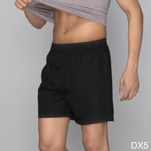 Digital Shopee Men's Cotton Multicolour Boxer For Everyday Ease Pack Of 5