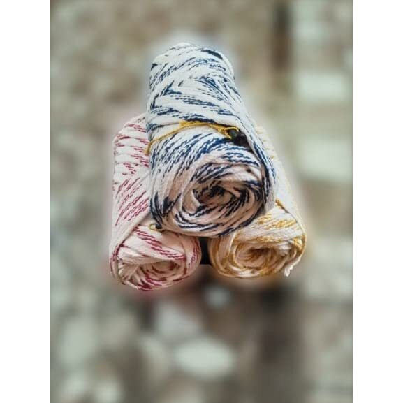 Colorful Pajama Nada Roll With Stick For Salwar,Pyjamas/Drawstring Bundle With Stick/Waist Band/Lace Rope For Petticoats,Underpants(Random Colors) (10 Metres/Roll)(Pack Of 3)