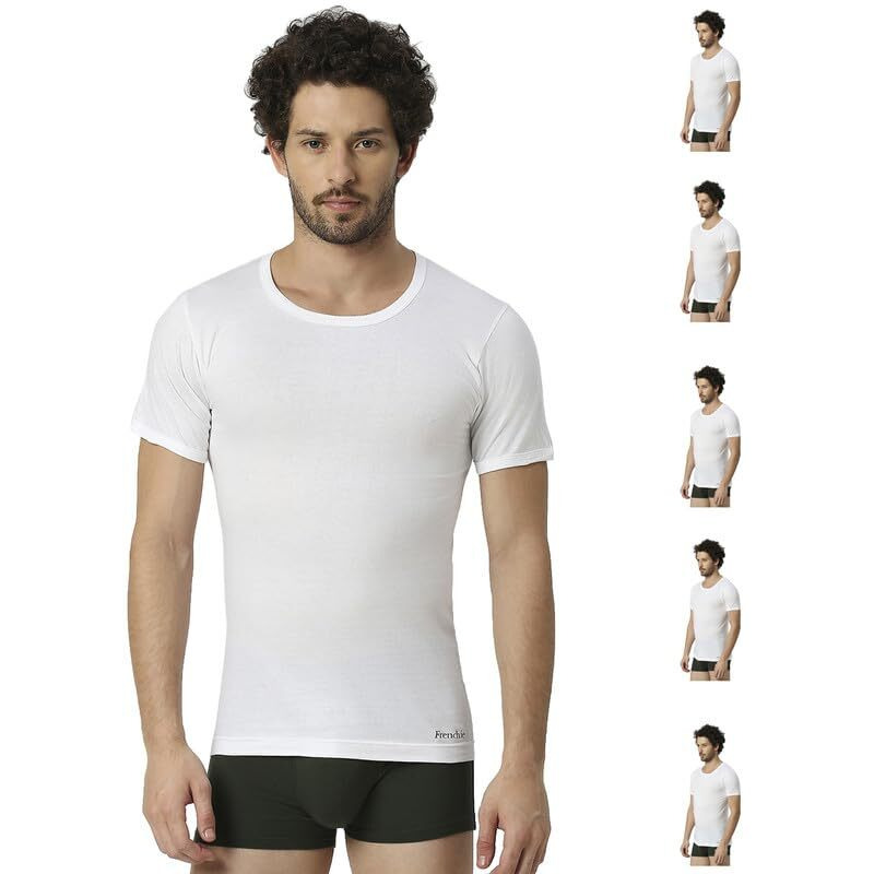 Vip Men's Solid Regular Fit Vest (Oxy_Rns_New_P6_90_White