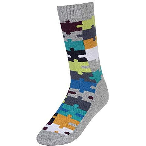 Creature Men's Cotton Calf Length Colorful Casual Socks Combo Of 3 (Scs-1501)