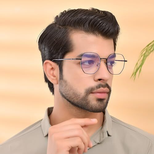 Royal Son Women C1 Blue Block Lens | Black Frame Reading Glasses-M (Sf0019-C1)