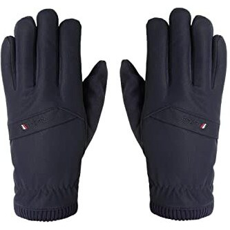 Fabseasons Blue Warm Winter Gloves For Men & Women, With Thermal Fleece Lining Inside For Cold Weather, Touchscreen Enabled Also Ensures A Smooth Driving/Riding Experience