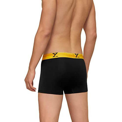 Xyxx Men's Modal Trunks (Pack Of 1) (Xytrnk21_Helios Black_L)