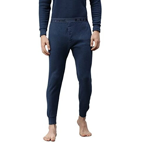 Lux Cottswool Men's Blue2 Premium Thermal Trouser (Size  90Cm)