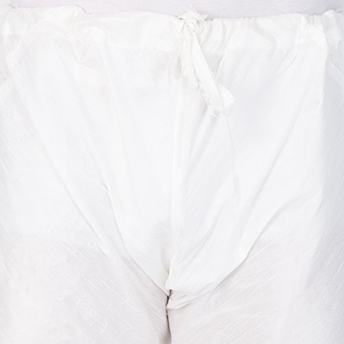 Vastramay Vm Mens Silk Blend White Pyjama - Stylish Lounge Wear For Relaxation And Sleep | Regular Premium Cotton, Elastic Waist, And Classic Design For Ultimate Comfort_Vasmpdwh_42