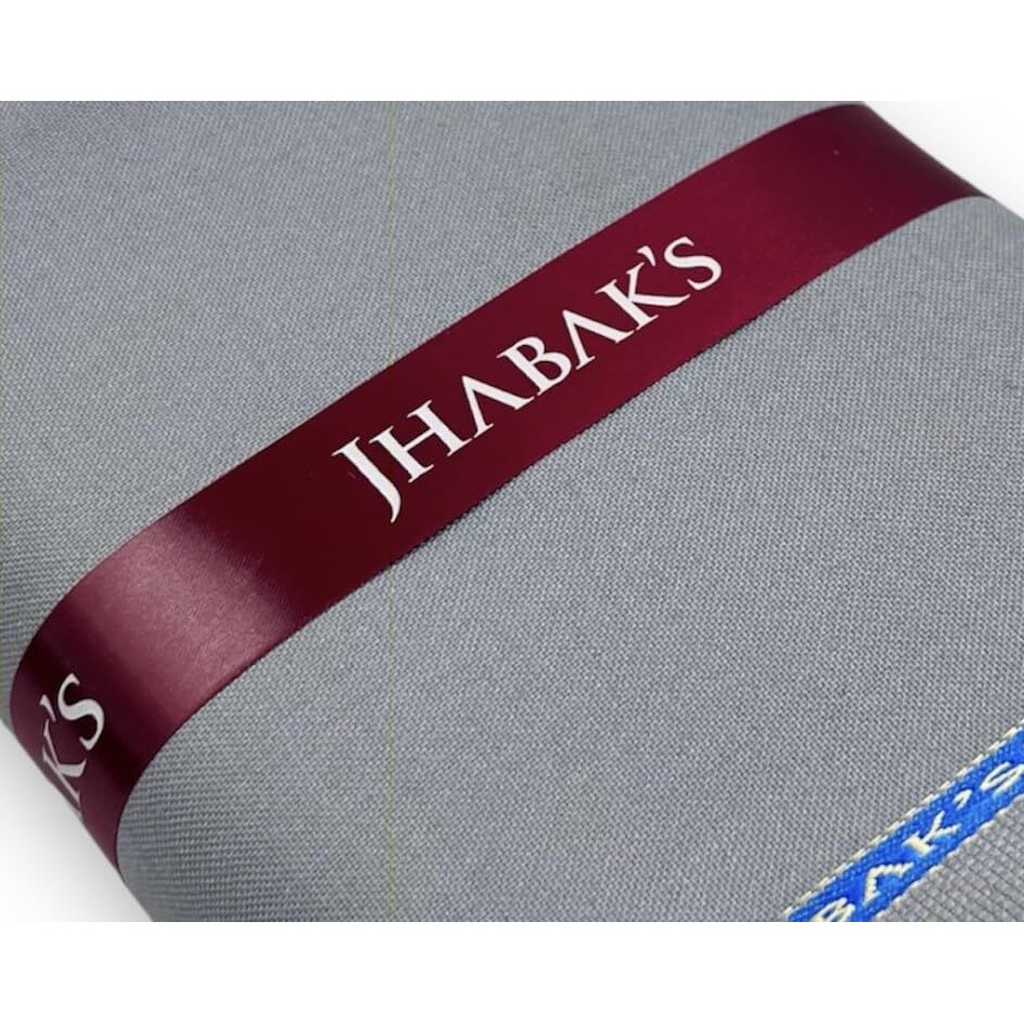 Jhabak's Unstitched Viscose Rayon Self Design Trouser Fabric - 1.30 Meters (Pack Of 4) O