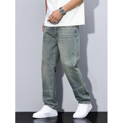 Jvx Jeans For Men || Menjeans || Reguler Fitjeans For Men || Stylishjeans || Jeans (Njj-06) (In, Numeric, 34, Blue)