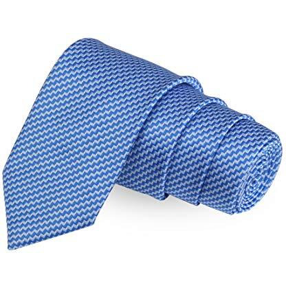 Peluche Cult Blue Colored Microfiber Necktie For Men