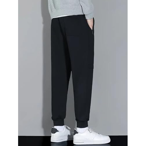 Lymio Men Joggers ||Track Pant For Men || Men Joggers || Printed Joggers (Tp-47-49) (In, Alpha, 2Xl, Black)