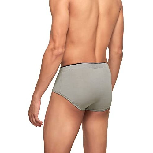 Xyxx Men's Modal Briefs (Pack Of 1) (Xybrf_R1_1_Heather Grey_M)