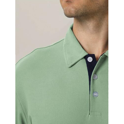 Toplot Men T-Shirt || T-Shirt For Men (Solid-Polo-5235-Pista-Xl)