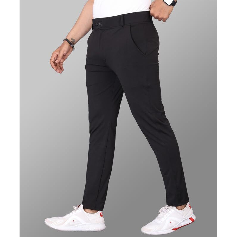 Miramichi Men's Regular Casual Pants (Vb_Trouser_Black_32