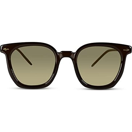 Lenskandy Wayfarer Uv Protected Sunglasses For Men & Women Uv Protection | Medium Size | 6016-Brown