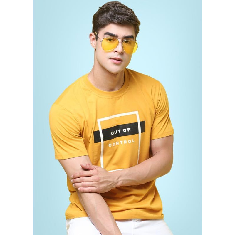 Pinkmint Combo T-Shirt For Men L Cotton Blend Printed T-Shirt L Regular Half Sleeve T-Shirt Ll Casual Wear(Pack Of 3) Multicolour