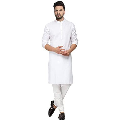 Ashtang Men's Cotton Blend Kurta Pyjama